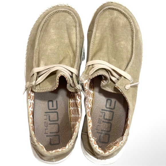 Hey Dude Women's Wendy - Wheatfields - Women’s Size 5 - Picture 5 of 7